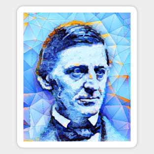 Ralph Waldo Emerson Portrait | Ralph Waldo Emerson Artwork | Ralph Waldo Emerson Painting 10 Magnet